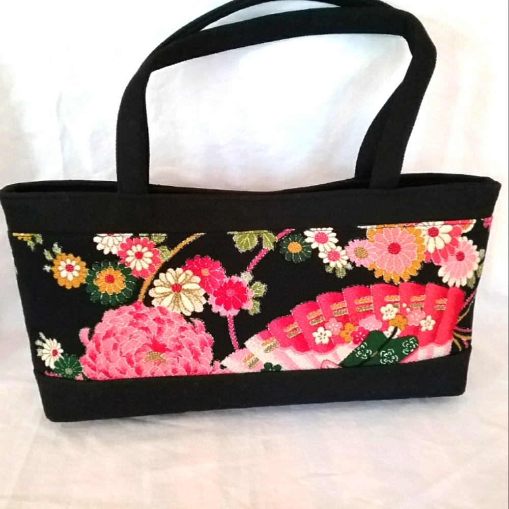 Abacus Design Cloth Tapestry Purse